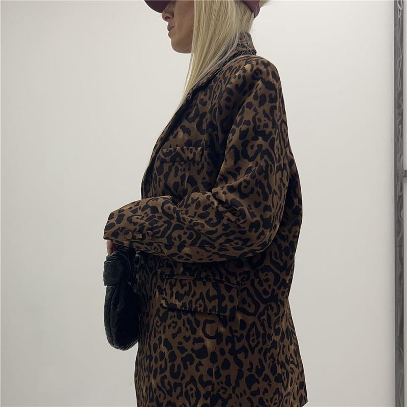 blazer animalier